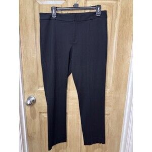 NYDJ SZ 8 Marilyn Straight Pants Lift Tuck Technology Zip-Fly Stretch Ponte